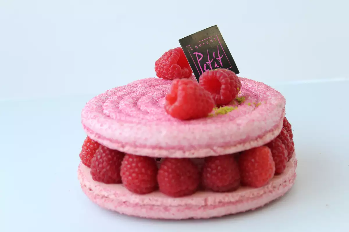 Macaron framboise